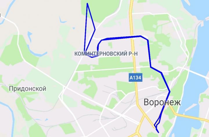 Маршрут м54 автобуса москва