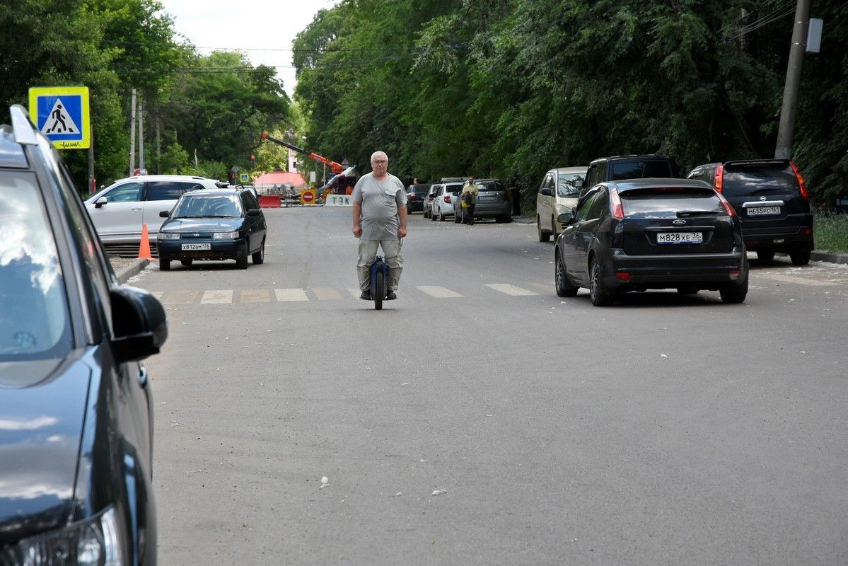 В Черноземье пенсионер променял машину на моноколесо