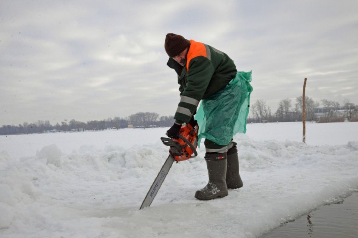 В Белгороде в преддверии крещенской ночи оборудуют две купели
