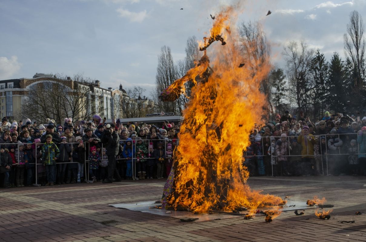 В Белгороде отпраздновали Масленицу
