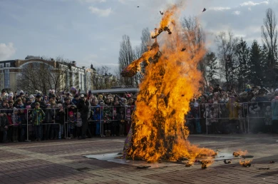 В Белгороде отпраздновали Масленицу
