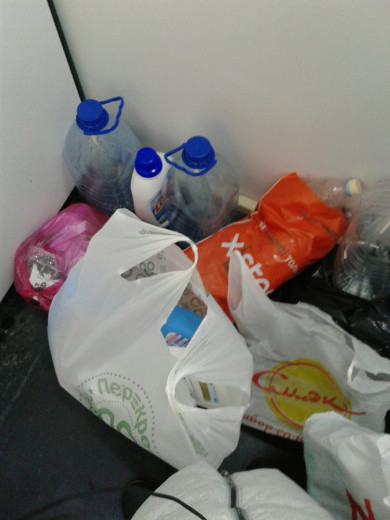 В Белгороде устроили свалку возле пандомата