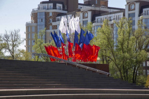 В Белгороде начали запускать фонтаны