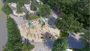 Белгородцам показали эскизы будущего детского городка в Центральном парке