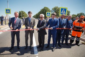 В Белгородской области открыли обновленный участок федеральной трассы