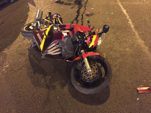 В Белгороде на Богданке разбился мотоциклист